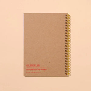 Letterpress Spiral Notebook - Pickles