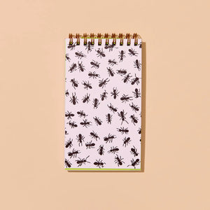 Pocket Size Spiral Notebook - Ants