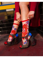 Load image into Gallery viewer, Year Of The Horse Sheer Crew Sock