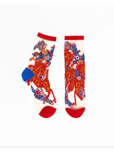 Load image into Gallery viewer, Year Of The Horse Sheer Crew Sock