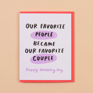 Favorite Couple Card