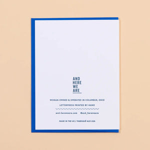 So Far So Good Card