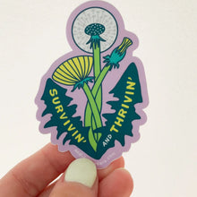Load image into Gallery viewer, Dandelion Vinyl Sticker