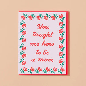 You Taught Me Card