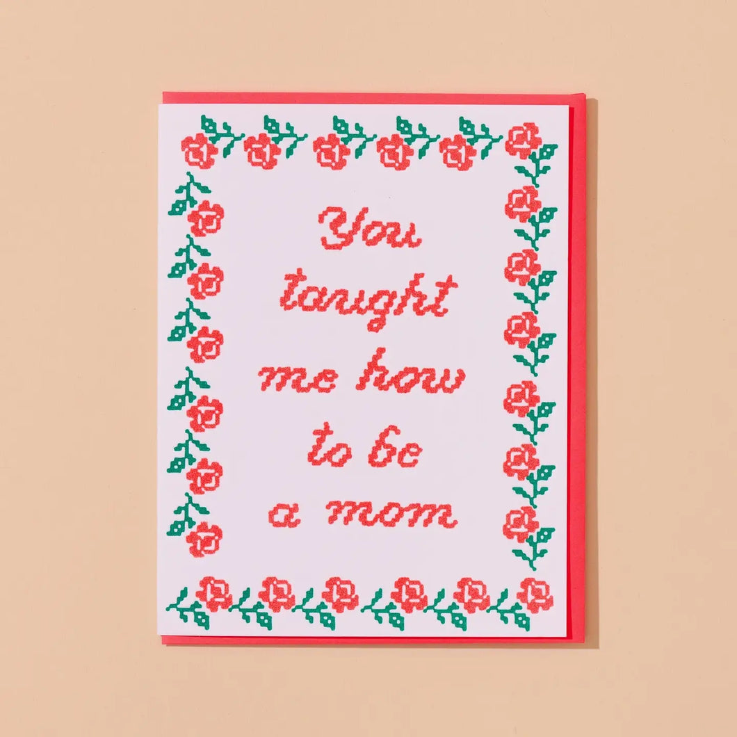 You Taught Me Card