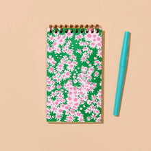 Load image into Gallery viewer, Pocket Size Spiral Notebook - Aster Wildflowers