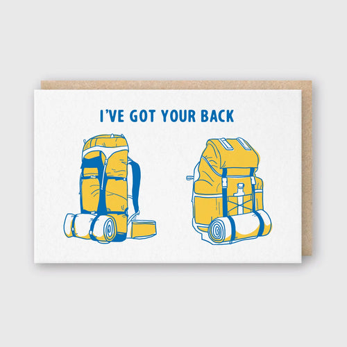 I’ve Got Your Back Card