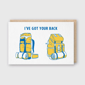 I’ve Got Your Back Card