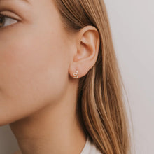 Load image into Gallery viewer, Pave Snake Studs