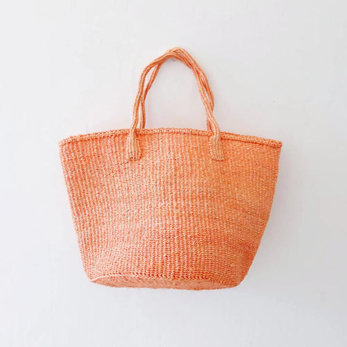 Sisal Tote - Peach