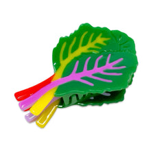 Load image into Gallery viewer, Rainbow Chard Hair Claw