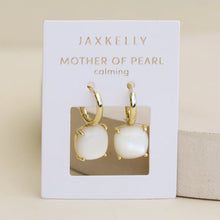 Load image into Gallery viewer, Gemstone Mini Drop - Mother Of Pearl