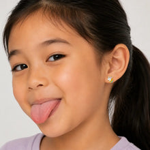 Load image into Gallery viewer, Unicorn Flat Back Enamel Earrings