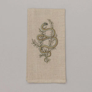 Garter Snake Tea Towel