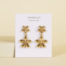 Load image into Gallery viewer, Double Daisy Earrings