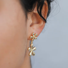 Load image into Gallery viewer, Double Daisy Earrings