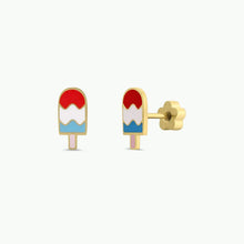 Load image into Gallery viewer, Popsicle Flat Back Enamel Earrings