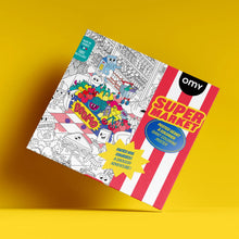 Load image into Gallery viewer, Giant Coloring Poster - Supermarket