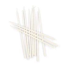 Load image into Gallery viewer, Thin Taper Candles - Pearl White