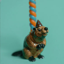 Load image into Gallery viewer, Beaver Cake Topper
