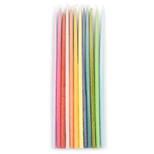 Load image into Gallery viewer, Thin Taper Candles - Rainbow