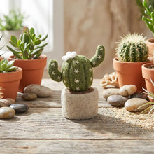 Load image into Gallery viewer, Felt Barrel Cactus