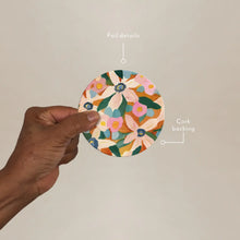 Load image into Gallery viewer, Coaster - Pinwheel Floral