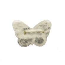 Load image into Gallery viewer, Petal and Pearl Butterfly Brooch