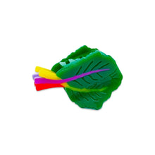 Load image into Gallery viewer, Mini Rainbow Chard Hair Claw