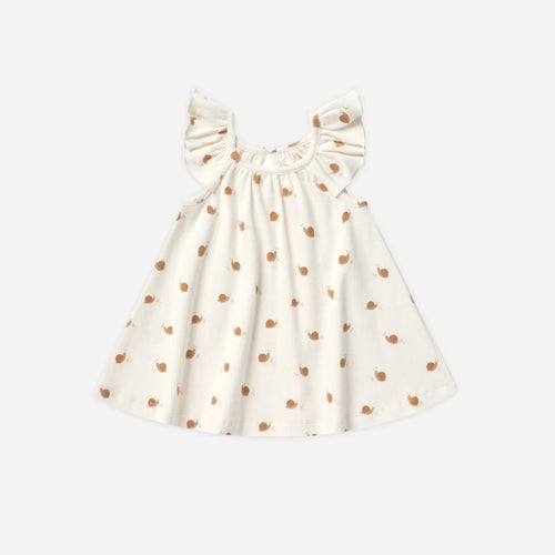 Ruffle Snail Dress