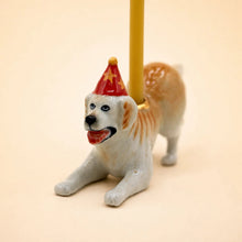Load image into Gallery viewer, Golden Retriever Cake Topper