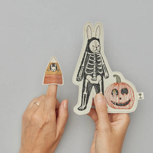 Halloween Bunny Felt Friend