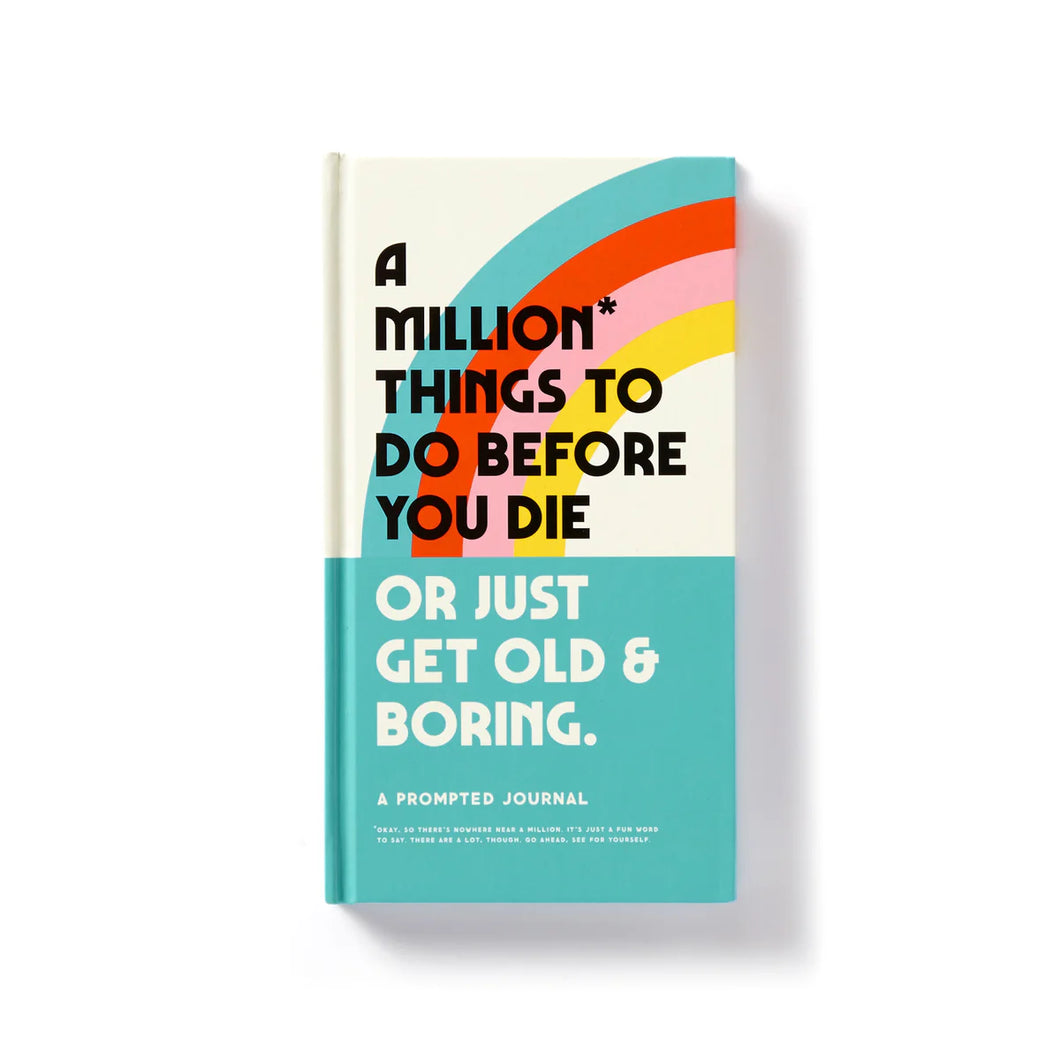 Million Things To Do Before You Die - Prompted Journal