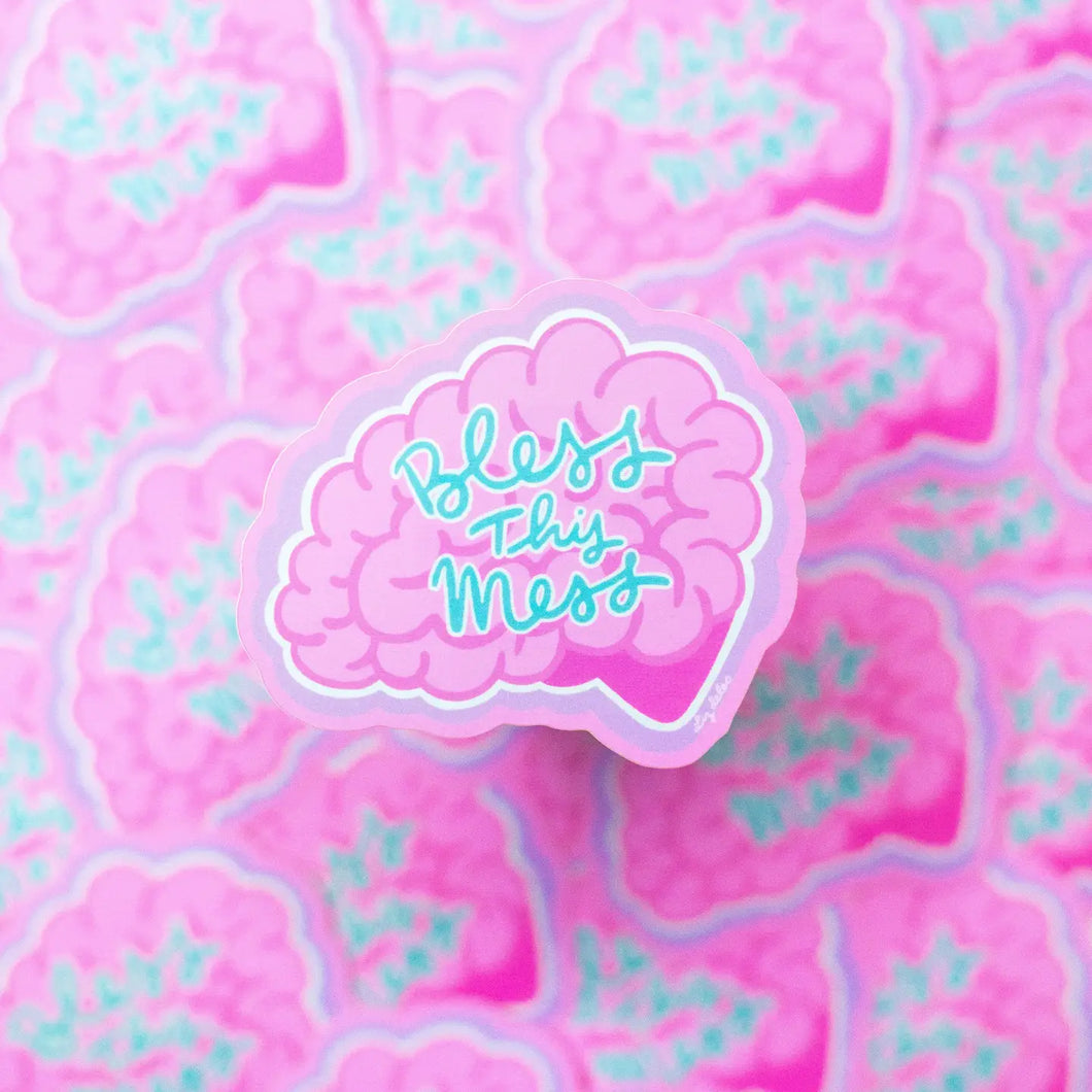 Bless This Mess Sticker