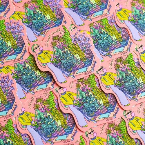 Plant Daddy Sticker