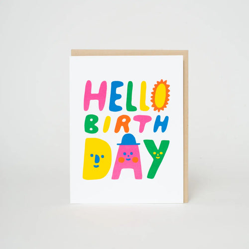 Hello Birthday Card