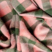 Load image into Gallery viewer, Lambswool Kids Scarf - Pink Multi Gingham