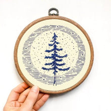Load image into Gallery viewer, Embroidery Kit - Moonlight Pine
