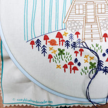 Load image into Gallery viewer, Embroidery Kit - Cozy Cabin