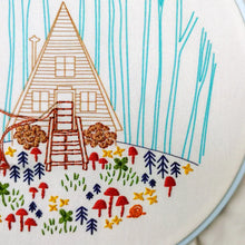 Load image into Gallery viewer, Embroidery Kit - Cozy Cabin