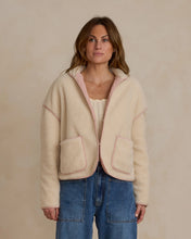 Load image into Gallery viewer, Shearling Jacket - Natural