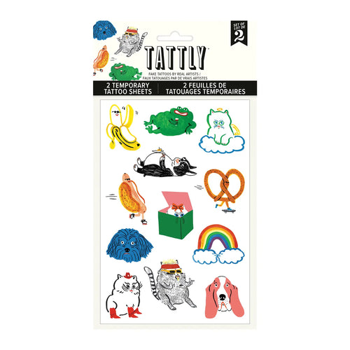 Goofy Chums Tattoo Sheet