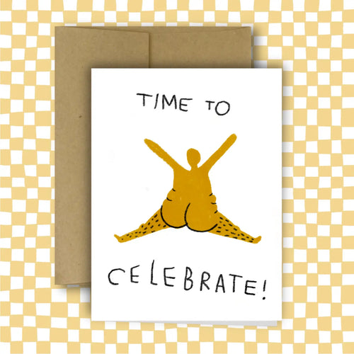 Time To Celebrate Card