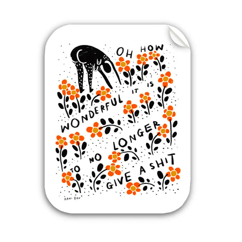How Wonderful Sticker
