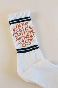 I’m The Boss Socks