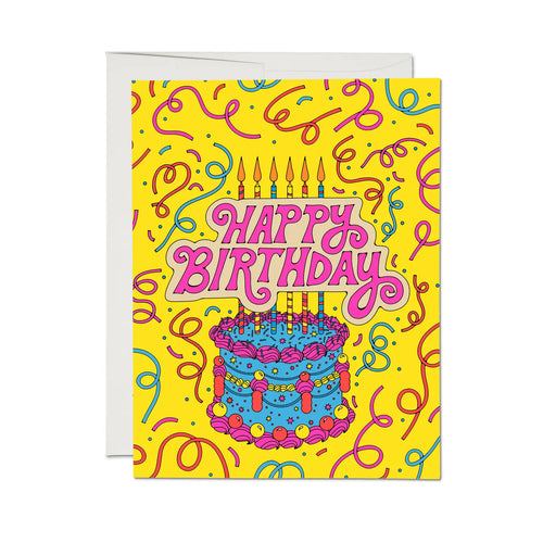 Cake and Confetti card