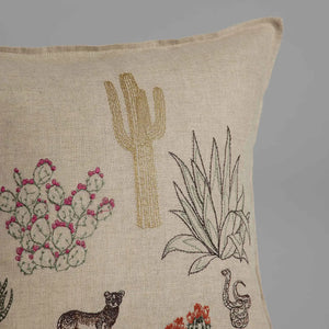 Saguaro Desert Field Pillow