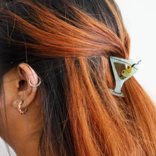 Load image into Gallery viewer, Mini Martini Hair Claw