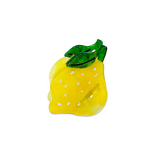 Load image into Gallery viewer, Mini Lemon Hair Claw