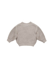 Load image into Gallery viewer, Kids Chunky Knit Sweater - Fog